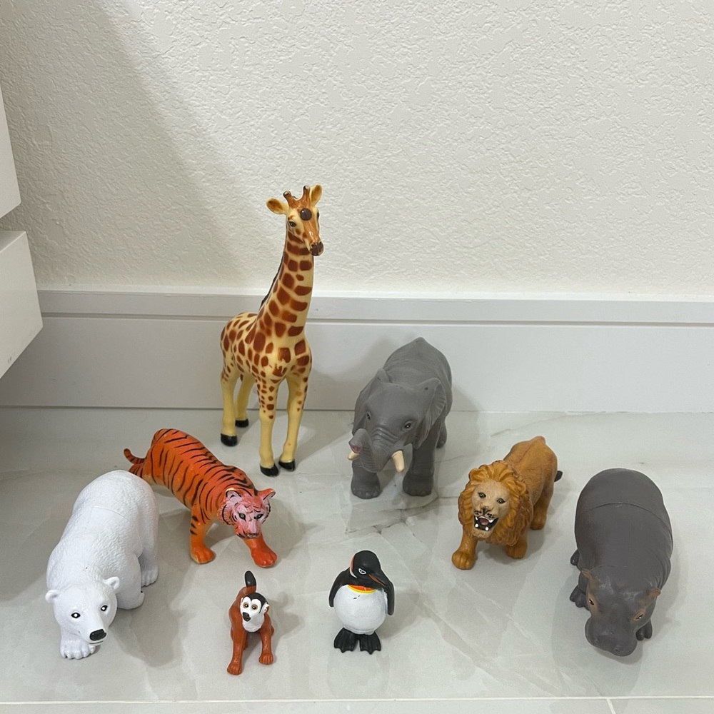 Assorted Animal Figures Toy Set - Multi Color